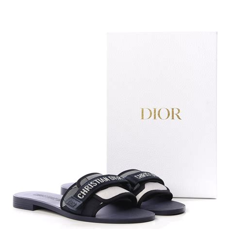 dior slides women blue|christian dior slippers for women.